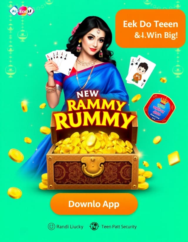 Teen Patti Lucky Banner